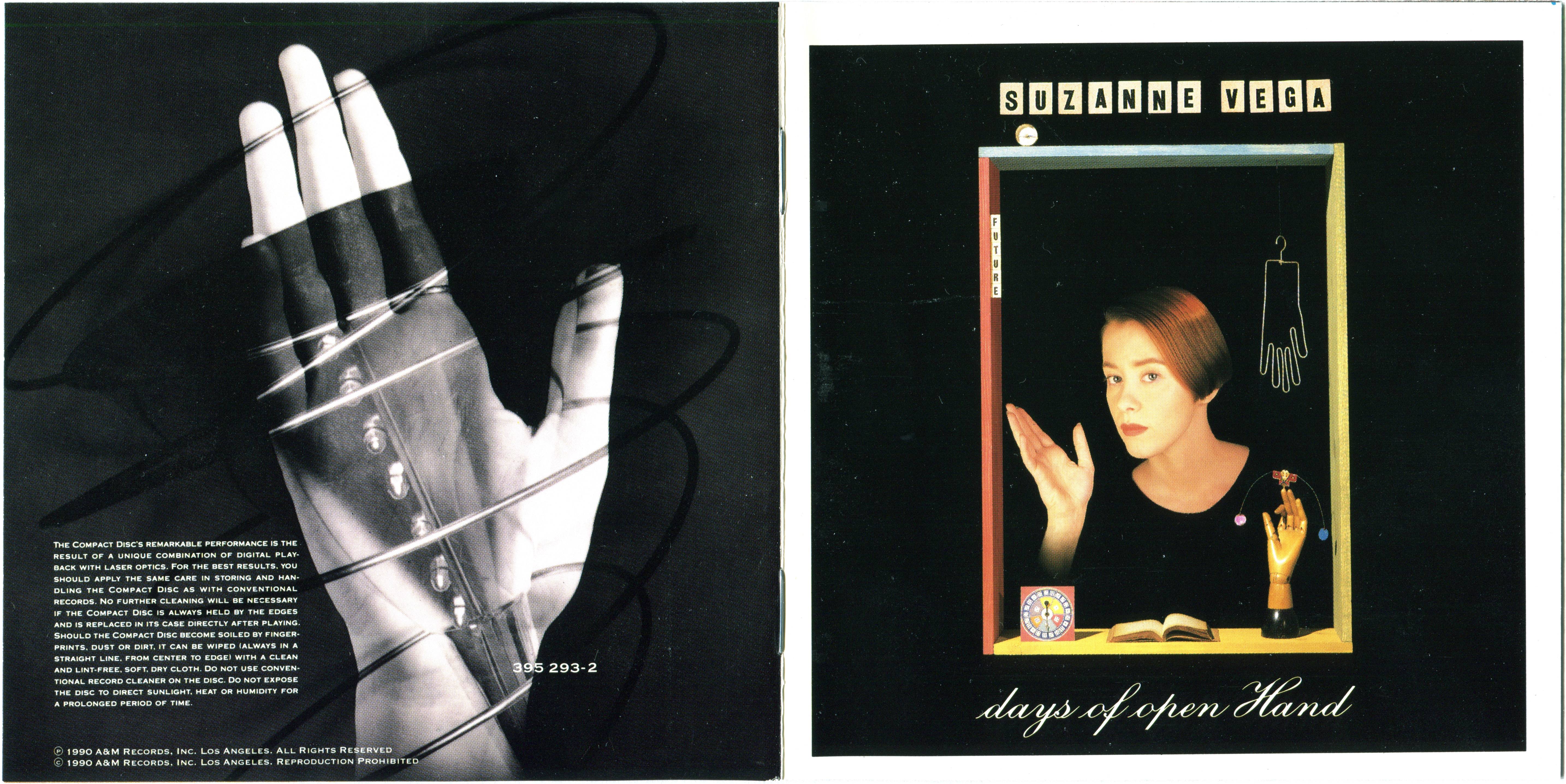 Suzanne Vega  Days Of Open Hand : Front + in